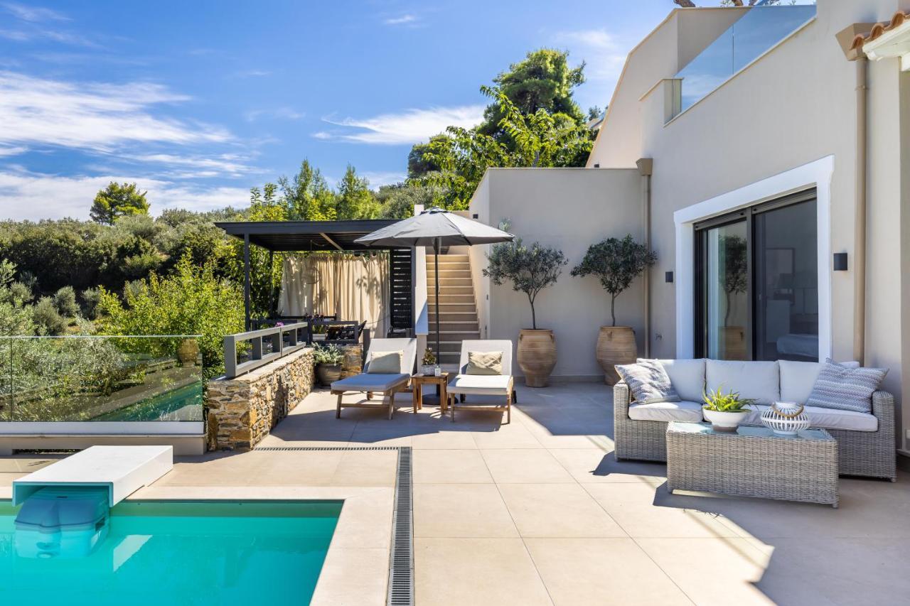 Villa Politimi Luxury Retreat Skópelos Eksteriør bilde
