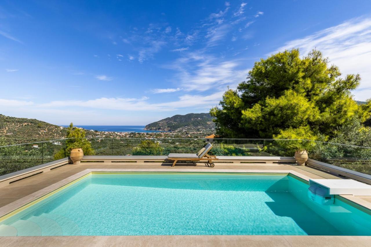 Villa Politimi Luxury Retreat Skópelos Eksteriør bilde