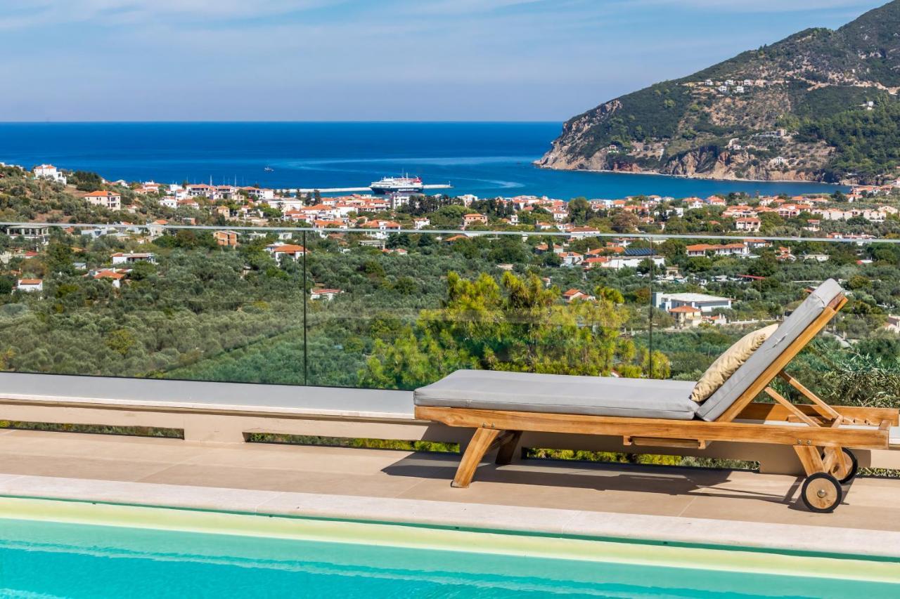 Villa Politimi Luxury Retreat Skópelos Eksteriør bilde