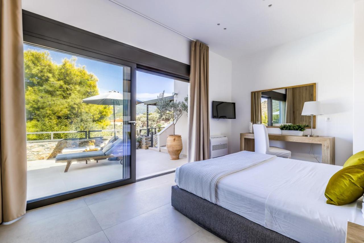 Villa Politimi Luxury Retreat Skópelos Eksteriør bilde