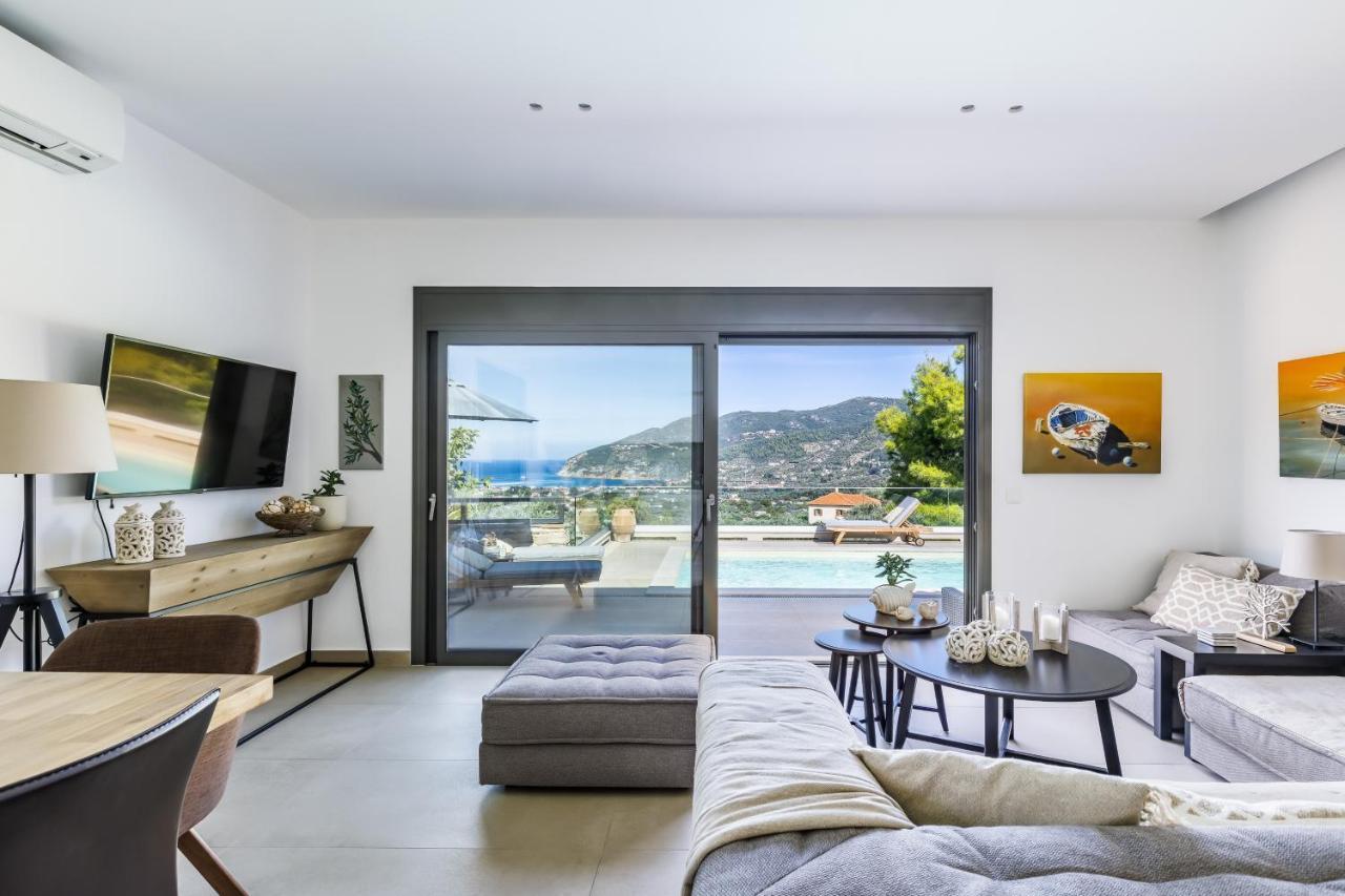 Villa Politimi Luxury Retreat Skópelos Eksteriør bilde