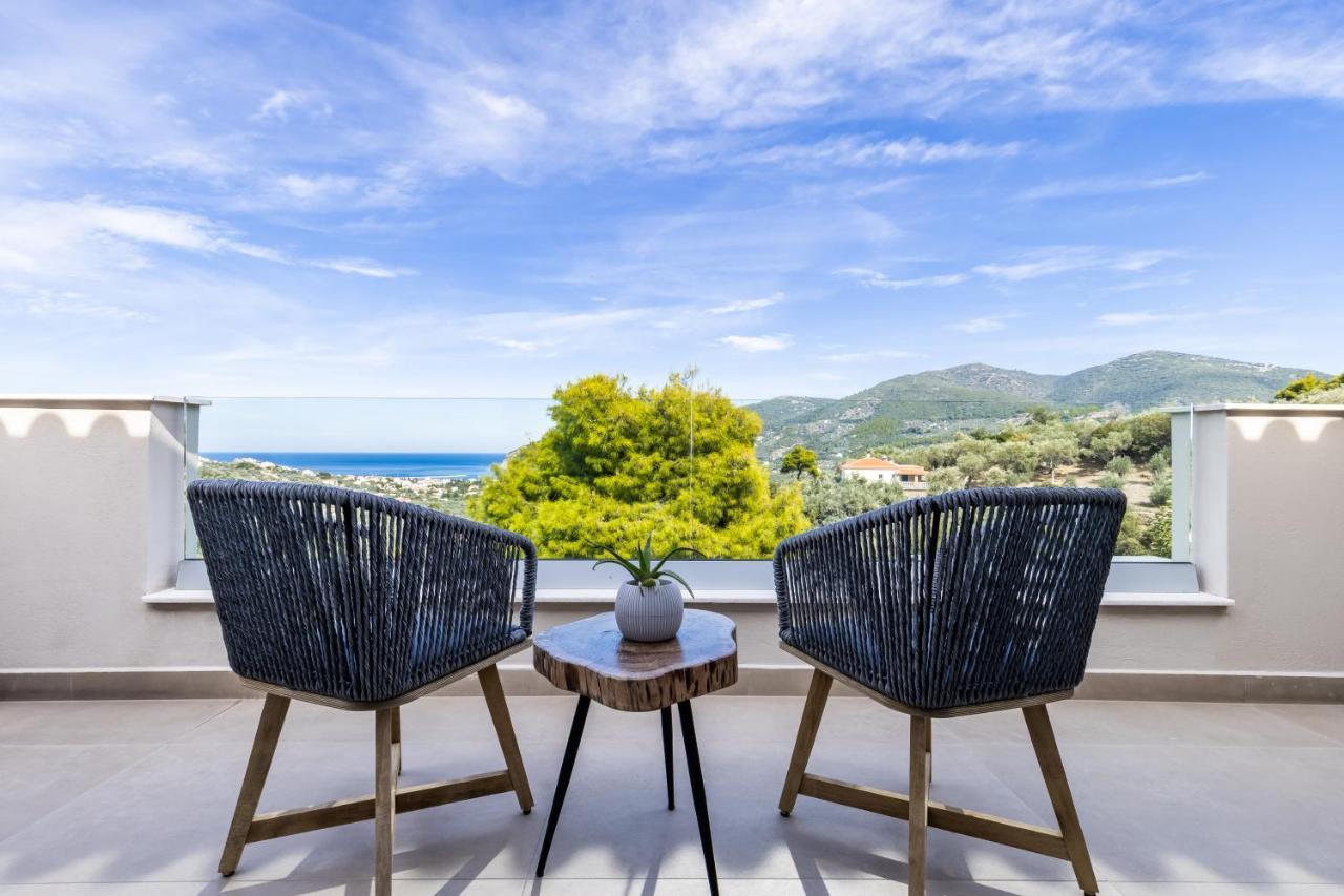 Villa Politimi Luxury Retreat Skópelos Eksteriør bilde